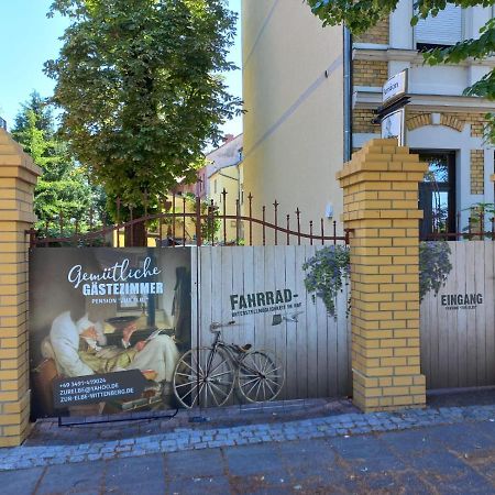 Pension Zur Elbe Wittenberg 外观 照片